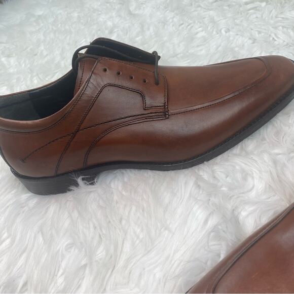 Johnston & Murphy Men\'s Novick Cap Toe Oxford Brown Size 13M NWOB main image 4